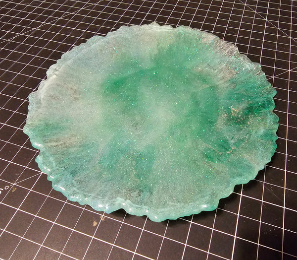 greenish trinket dish