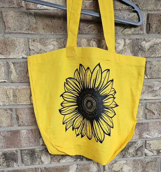 Sunflower tote bag