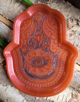 misfit hamsa trinket dish