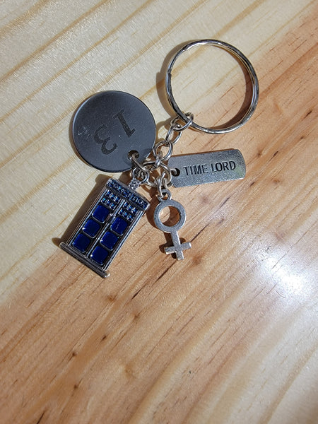 Dr Who/Time Lord key ring