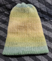 knit hat in Sutherland stripe