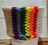 knit cup cozies