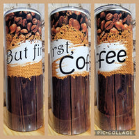 But First, Coffee tumbler & pen set