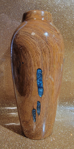 Mesquite vase (hollow form)