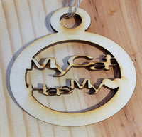 wooden tree ornaments
