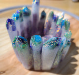 crystal inspired dish