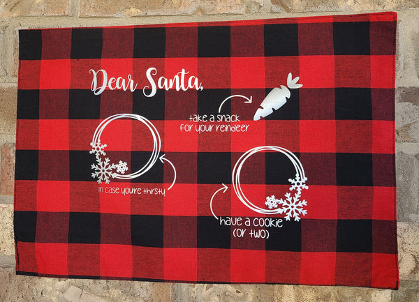 Dear Santa placemats